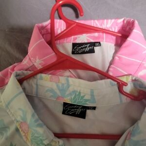 Lot Of Two Sunday Swagger Pink and Multicolor Shirts